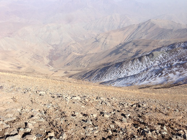 صعود به قله توچال از مسیر دره ایگل - نمایی از دره زیبای ایگل