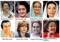 تعدادی از رهبران زن کشورهای آسیایی