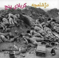 جمعی از شهدای راه دفاع از میهن در قتلگاه دژ شلمچه