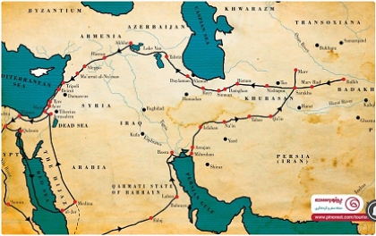 غرب آسیا در هزار سال قبل - دانلود کتاب سفرنامه ناصرخسرو قبادیانی