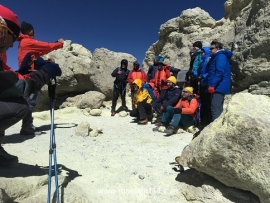 گزارش صعود به قله 5671 متری دماوند، 8 و 9 تیر1401